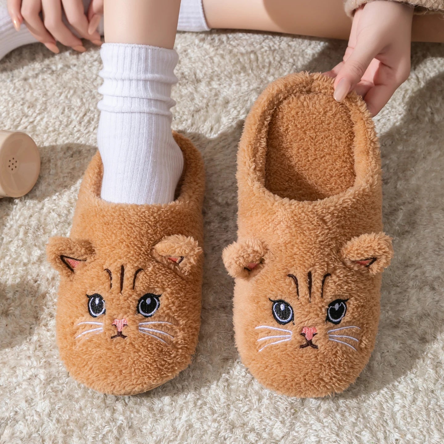 PurrDream™ Cat Slippers – The Cosiest Cat Slippers for Warm, Happy Feet