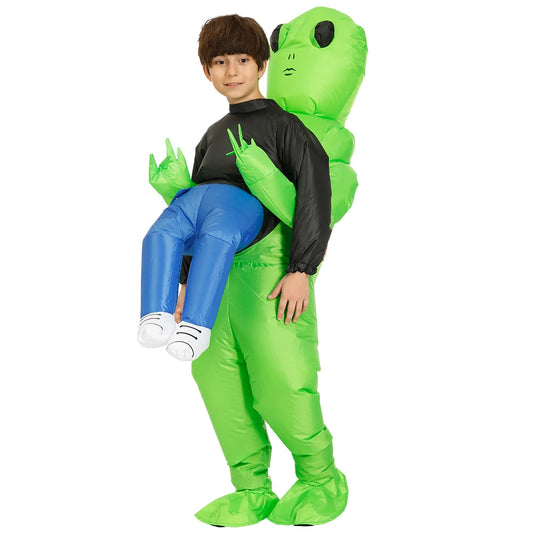 Galaxy Invader™ Inflatable Alien Costume – The Funniest Inflatable Alien Costume for Parties & Festivals