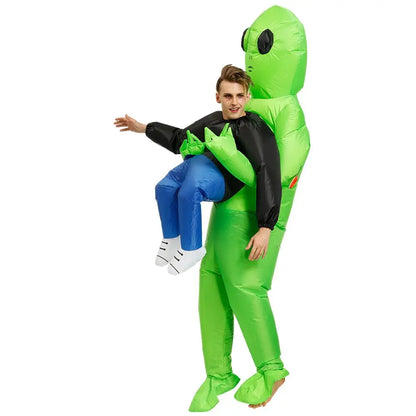 Galaxy Invader™ Inflatable Alien Costume – The Funniest Inflatable Alien Costume for Parties & Festivals
