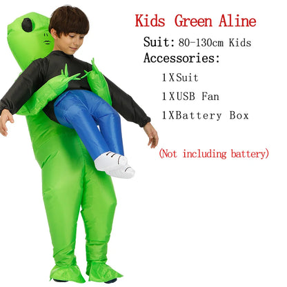Galaxy Invader™ Inflatable Alien Costume – The Funniest Inflatable Alien Costume for Parties & Festivals
