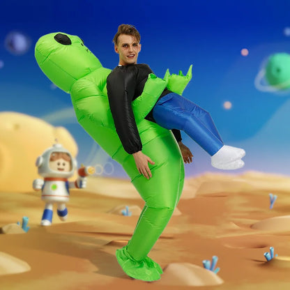 Galaxy Invader™ Inflatable Alien Costume – The Funniest Inflatable Alien Costume for Parties & Festivals