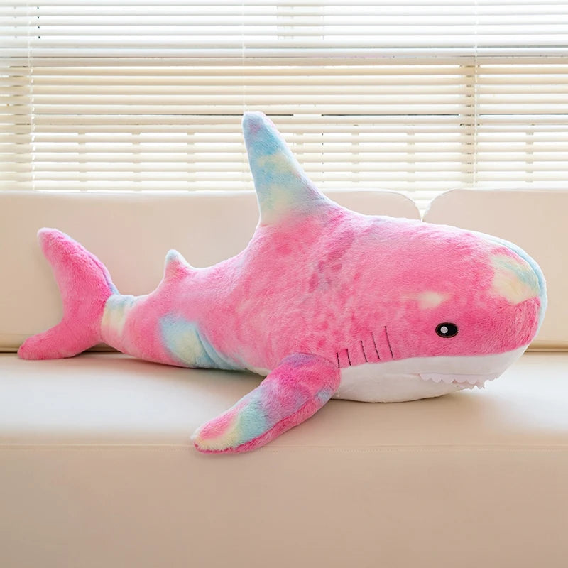 Big Soft Simulation Cute Shark Plush 60cm - 140cm
