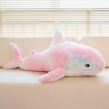 Big Soft Simulation Cute Shark Plush 60cm - 140cm
