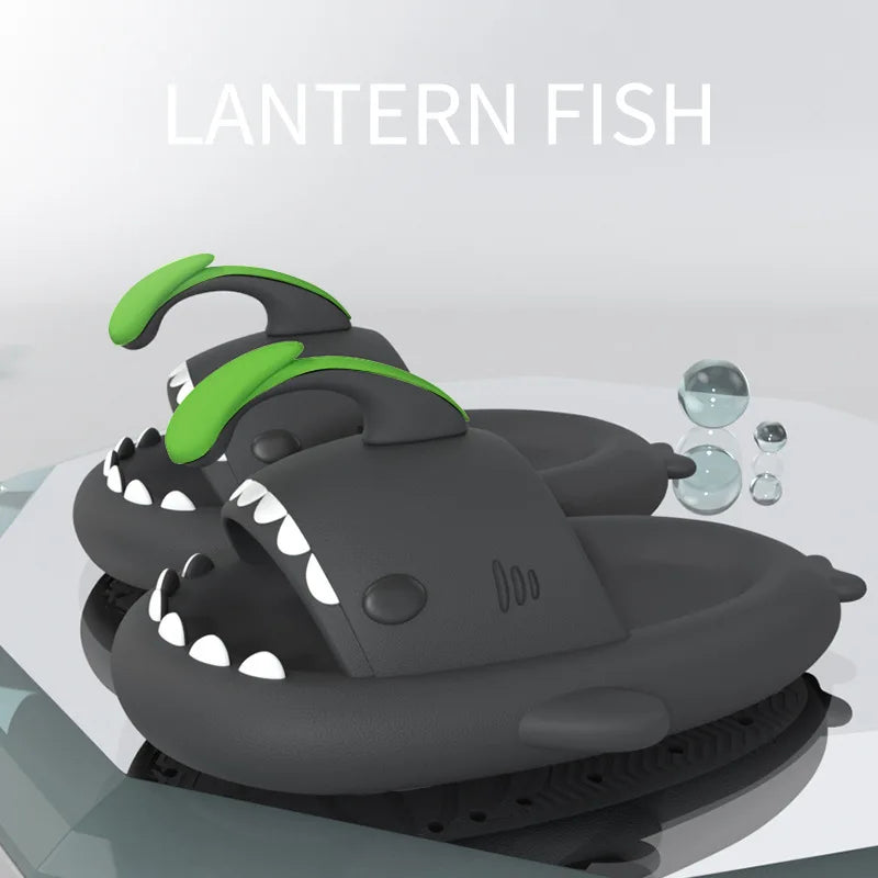 SharkGlow™ Slides – The Shark Slippers Everyone's Talking About