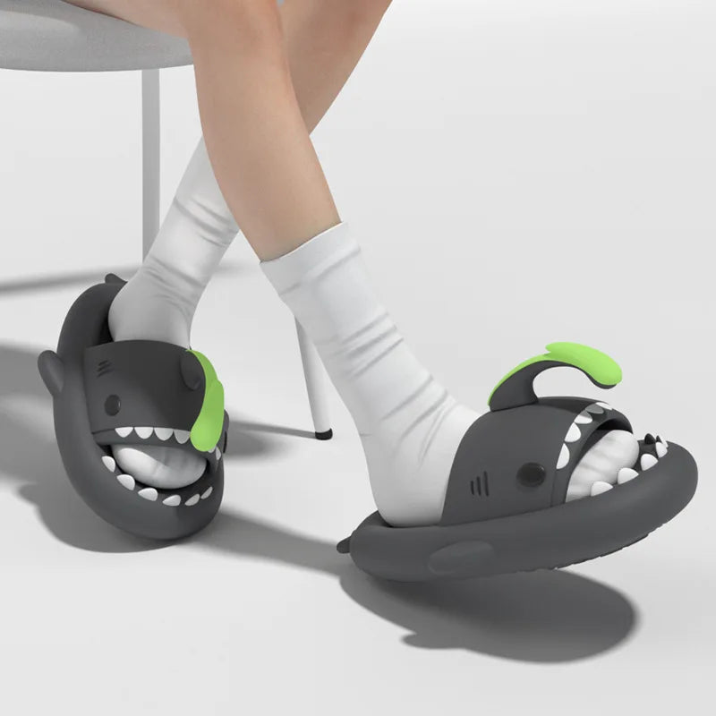 SharkGlow™ Slides – The Shark Slippers Everyone's Talking About
