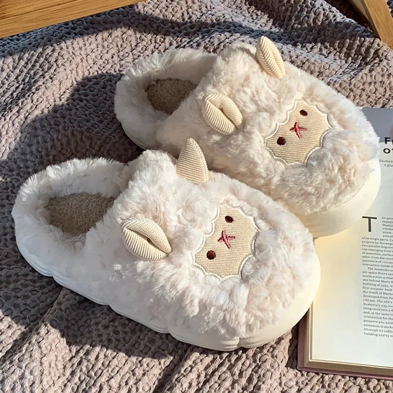 LambCloud™ Slippers – The Cosiest Sheep Slippers for Warm Winter Comfort