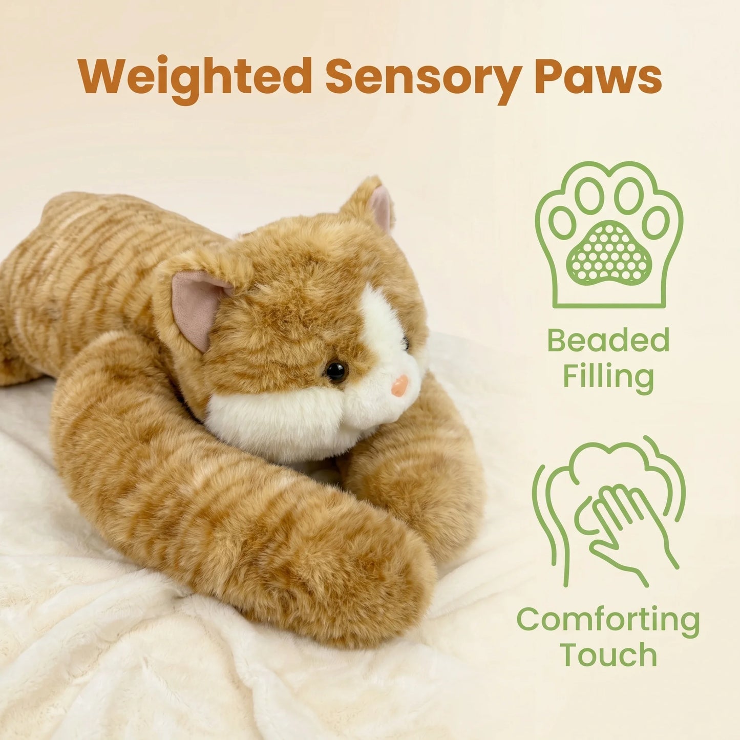 CapyCloud™ Weighted Plush Capybara