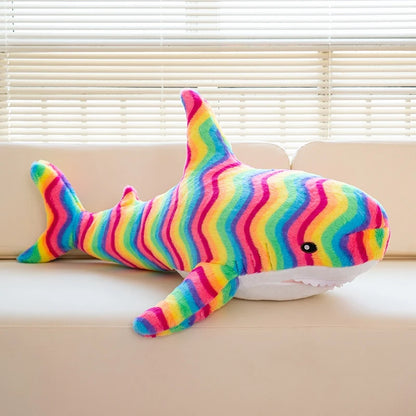 Big Soft Simulation Cute Shark Plush 60cm - 140cm