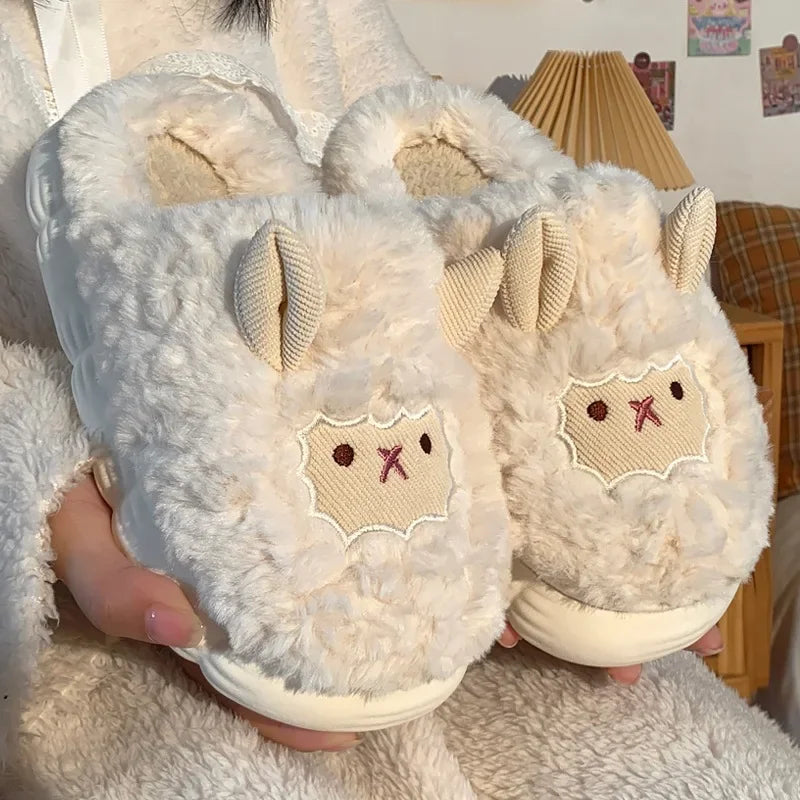 LambCloud™ Slippers – The Cosiest Sheep Slippers for Warm Winter Comfort