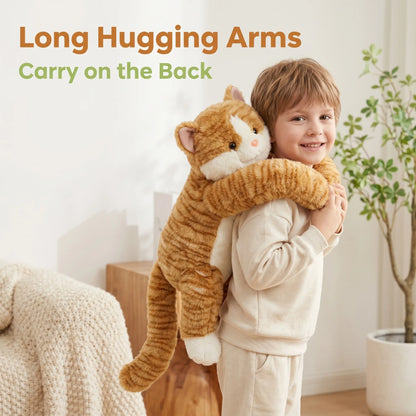 PET Long Arm Stuffed Animal Arm Weighted Soft Plush Pillow Raccoon Koala Bear Sloth  Dinosaur Gift for Boys and Girls