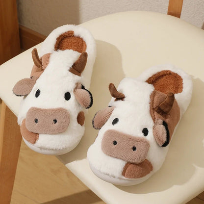 MooMellow™ Cow Slippers – The Cosiest Cow Slippers for Warm, Happy Feet