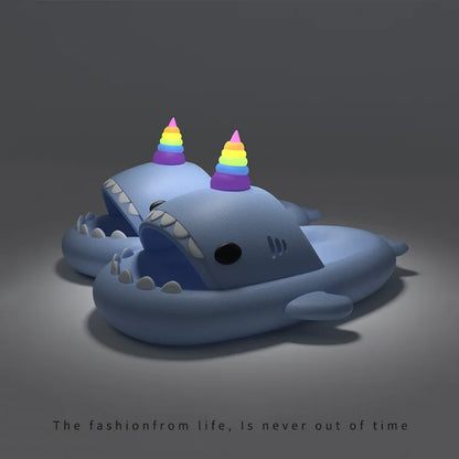 SharkGlow™ Slides – The Shark Slippers Everyone's Talking About