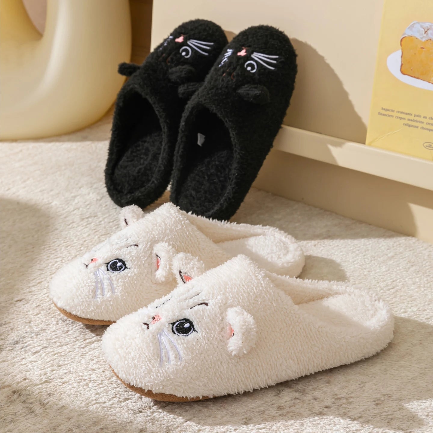PurrDream™ Cat Slippers – The Cosiest Cat Slippers for Warm, Happy Feet