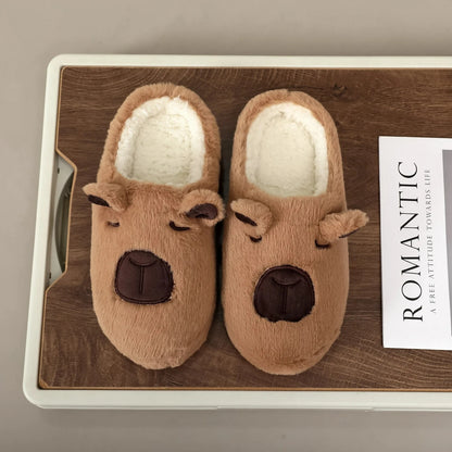 CapyCozy™ Plush Slippers – The Adorable Capybara Slippers Made for Ultimate Comfort