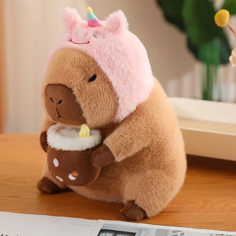 CapyCrew Plush Capybara Cosplay Unicorn Dinosaur Dress