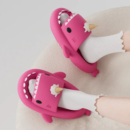 SharkGlow™ Slides – The Shark Slippers Everyone's Talking About
