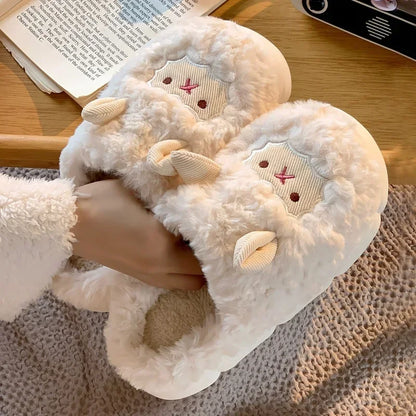 LambCloud™ Slippers – The Cosiest Sheep Slippers for Warm Winter Comfort