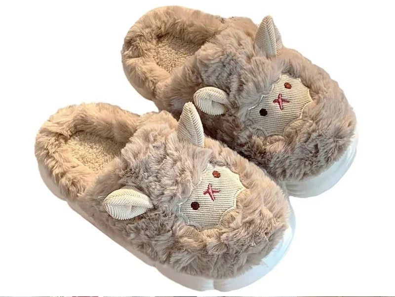 LambCloud™ Slippers – The Cosiest Sheep Slippers for Warm Winter Comfort