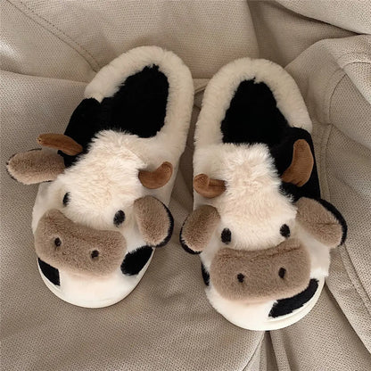 MooMellow™ Cow Slippers – The Cosiest Cow Slippers for Warm, Happy Feet