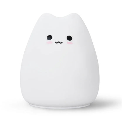 GlowPaws™ Night Light – The Adorable Colour-Changing Cat Lamp for Cosy Nights