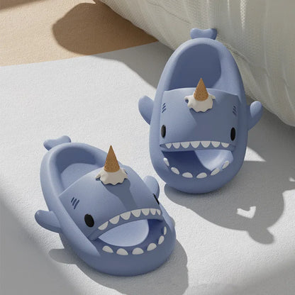 SharkGlow™ Slides – The Shark Slippers Everyone's Talking About
