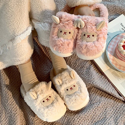 LambCloud™ Slippers – The Cosiest Sheep Slippers for Warm Winter Comfort