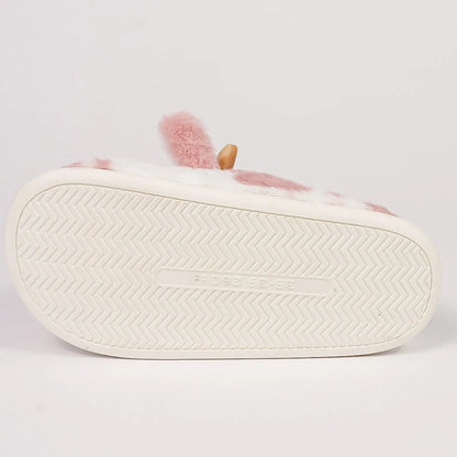 PurrMoo™ Plush Slippers – Adorable Cow & Cat Slippers Made for Cosy Days