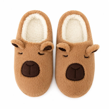CapyCozy™ Plush Slippers – The Adorable Capybara Slippers Made for Ultimate Comfort
